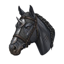 Armored horse
